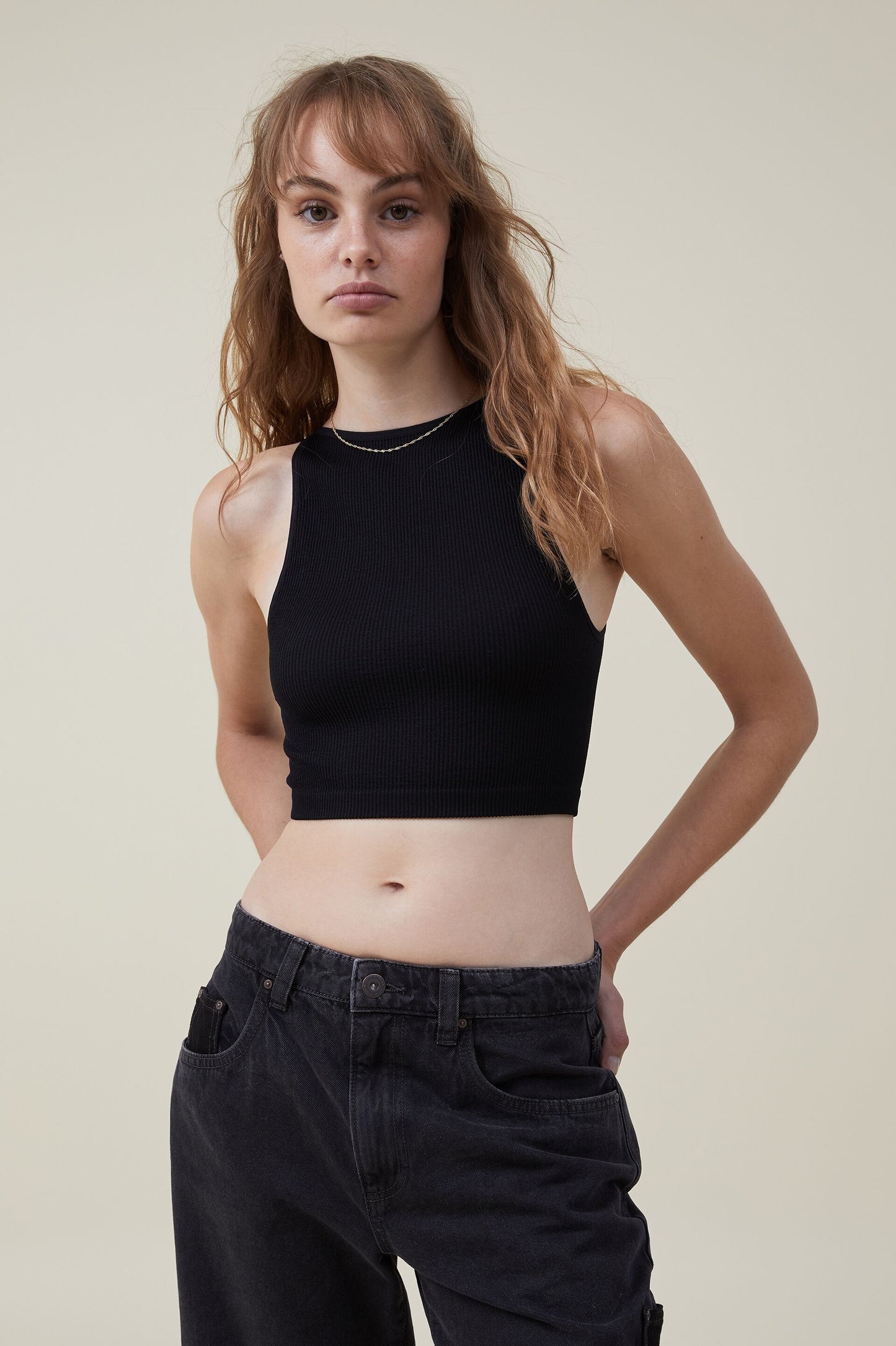 Seamless Benni High Neck Tank