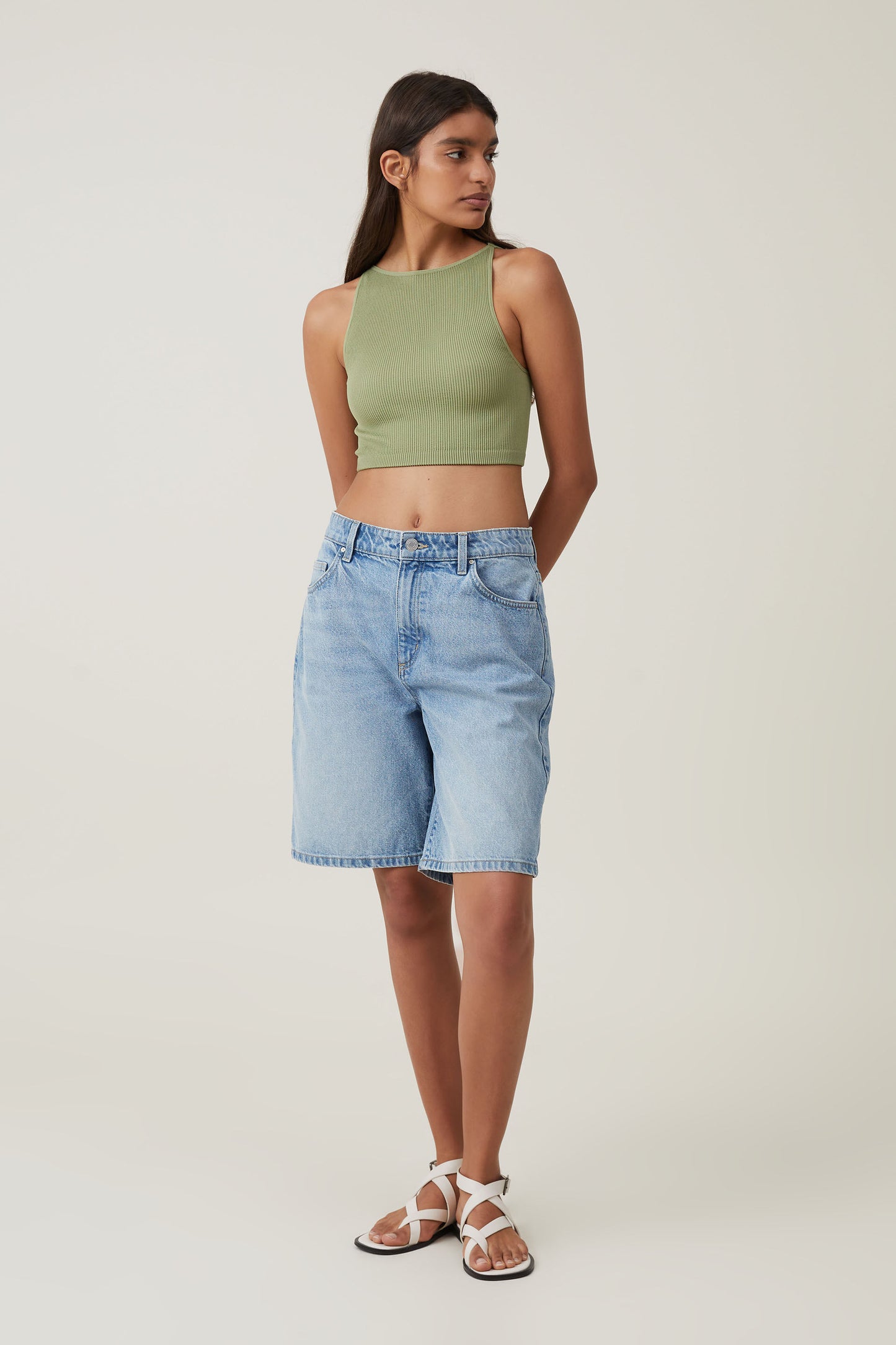 Seamless Benni High Neck Tank