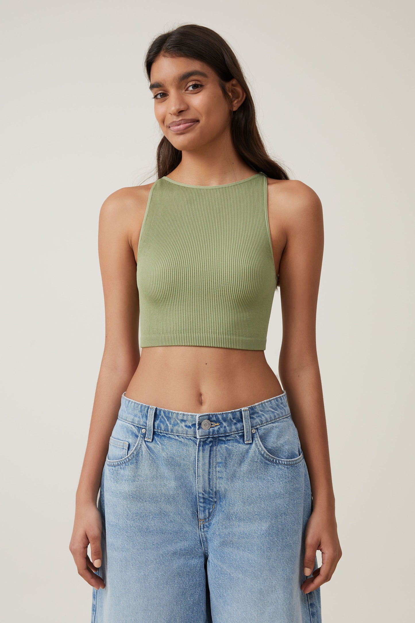 Seamless Benni High Neck Tank