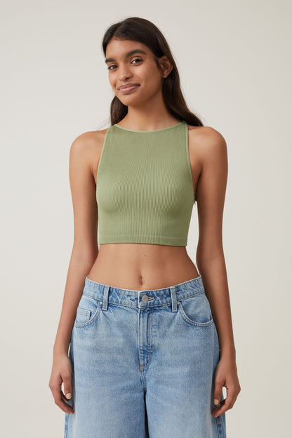 Seamless Benni High Neck Tank