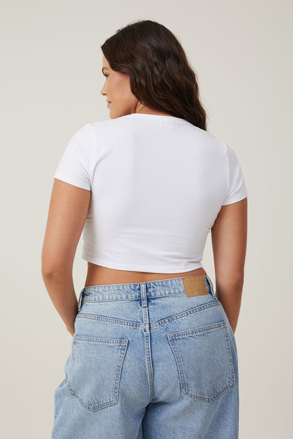 Micro Baby Crop Tee