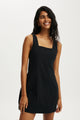 Square Neck Mini Dress