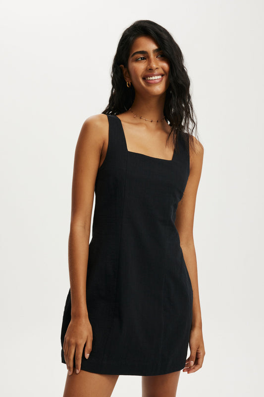 Square Neck Mini Dress