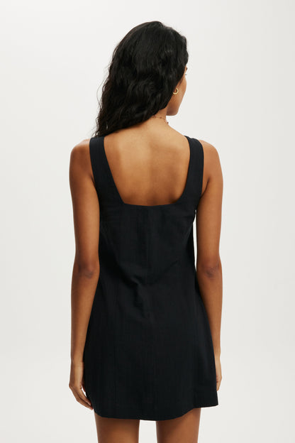 Square Neck Mini Dress