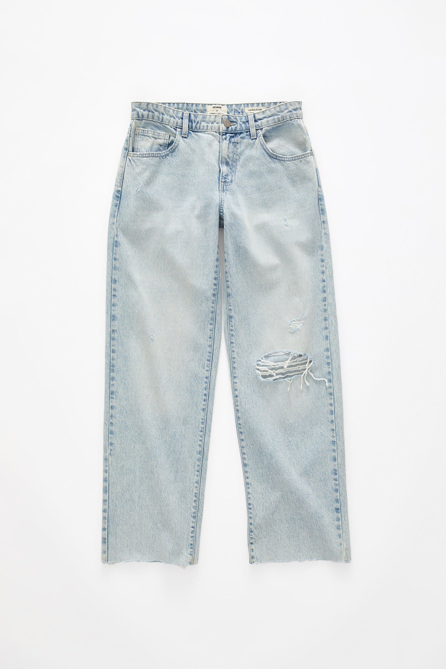 Low Rise Straight Jean
