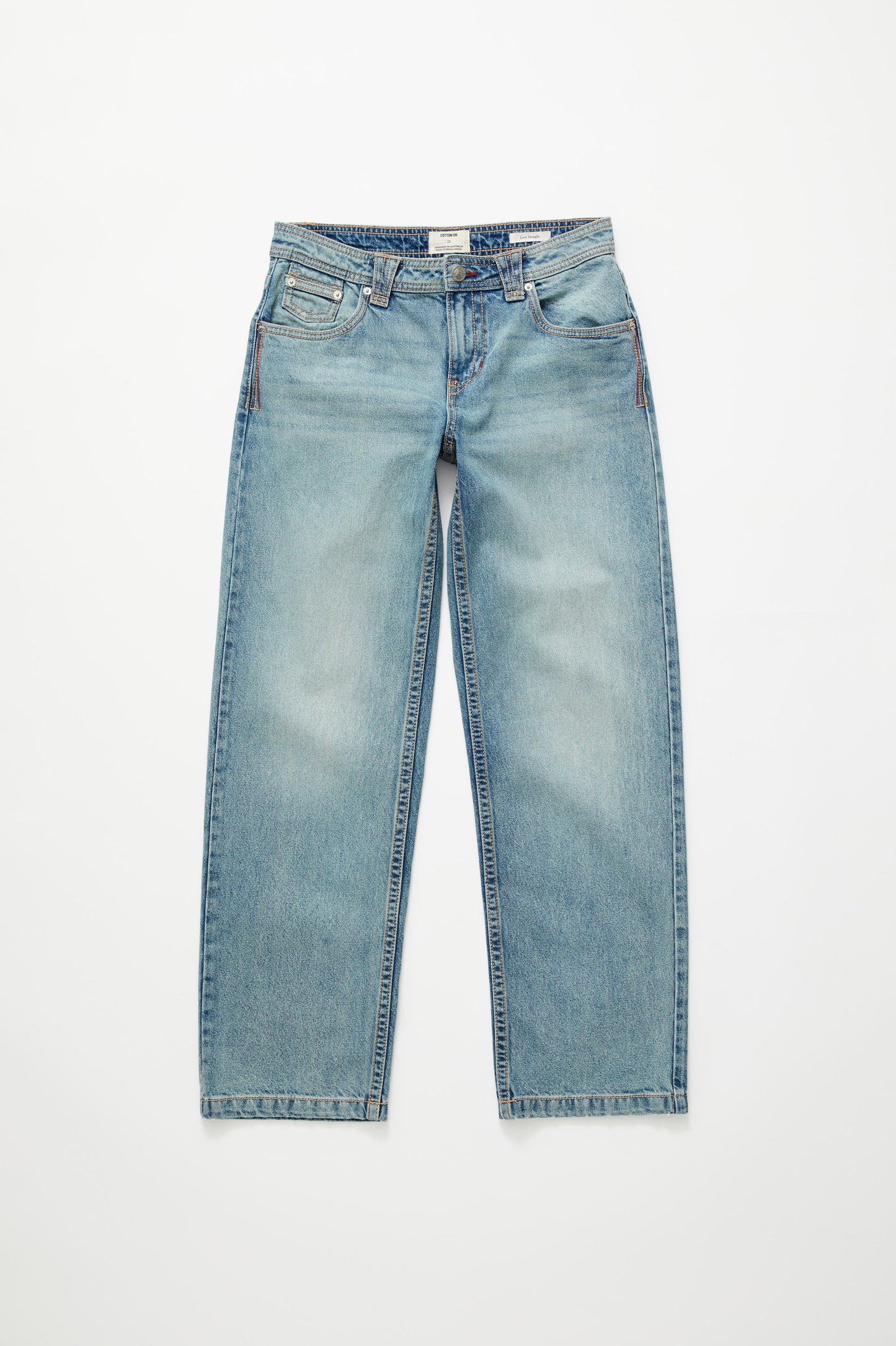 Low Rise Straight Jean