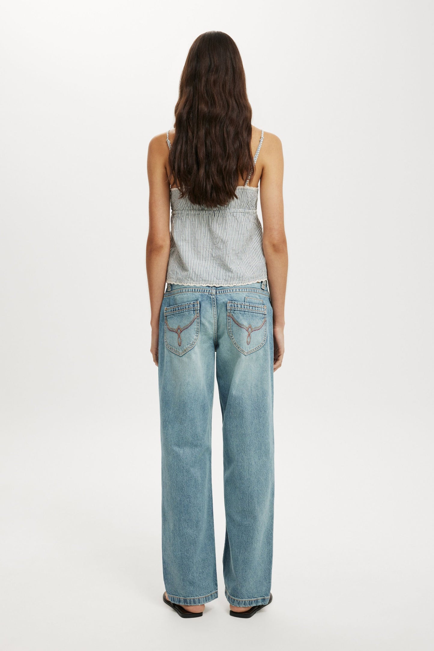 Low Rise Straight Jean
