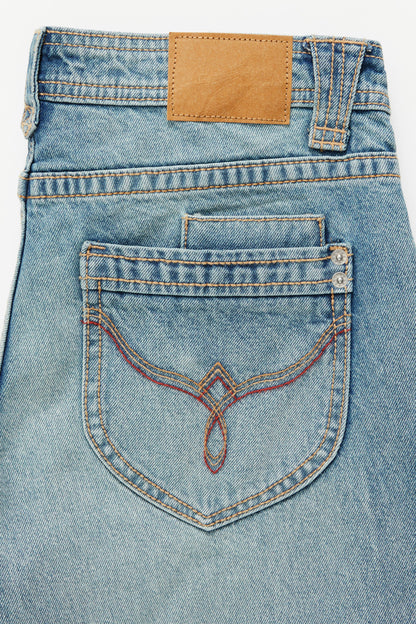 Low Rise Straight Jean