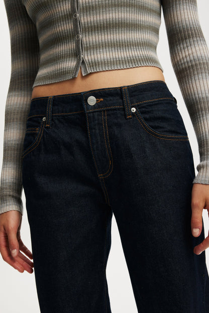 Low Rise Straight Jean
