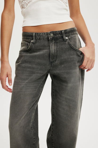 Low Rise Straight Jean
