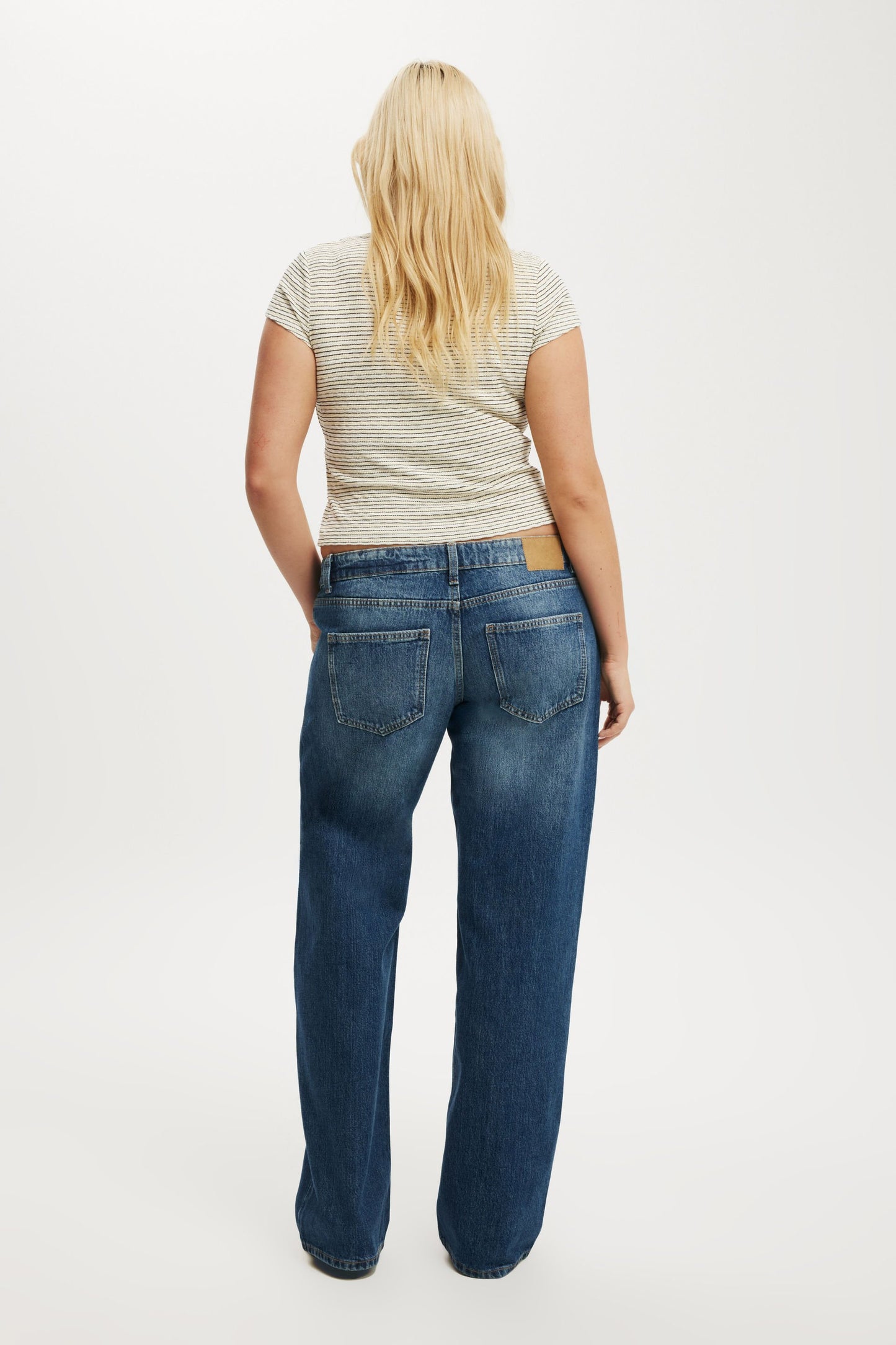Low Rise Straight Jean