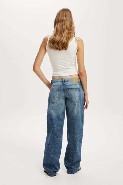 Low Rise Straight Jean
