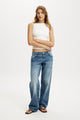 Low Rise Straight Jean