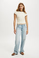 Low Rise Straight Jean