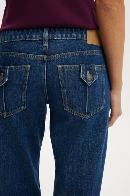 Low Rise Straight Jean