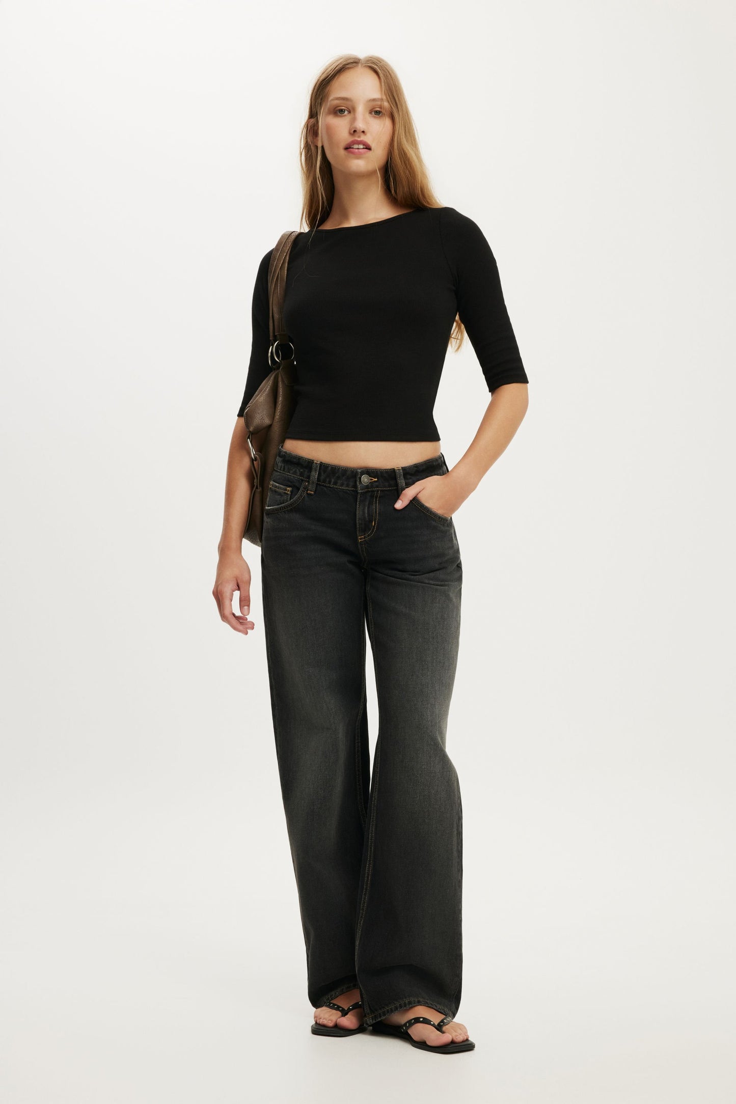 Low Rise Straight Jean
