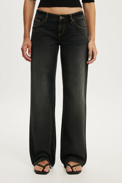 Low Rise Straight Jean