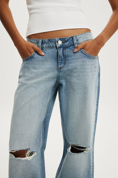 Low Rise Straight Jean