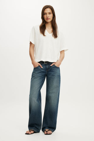 Low Rise Straight Jean