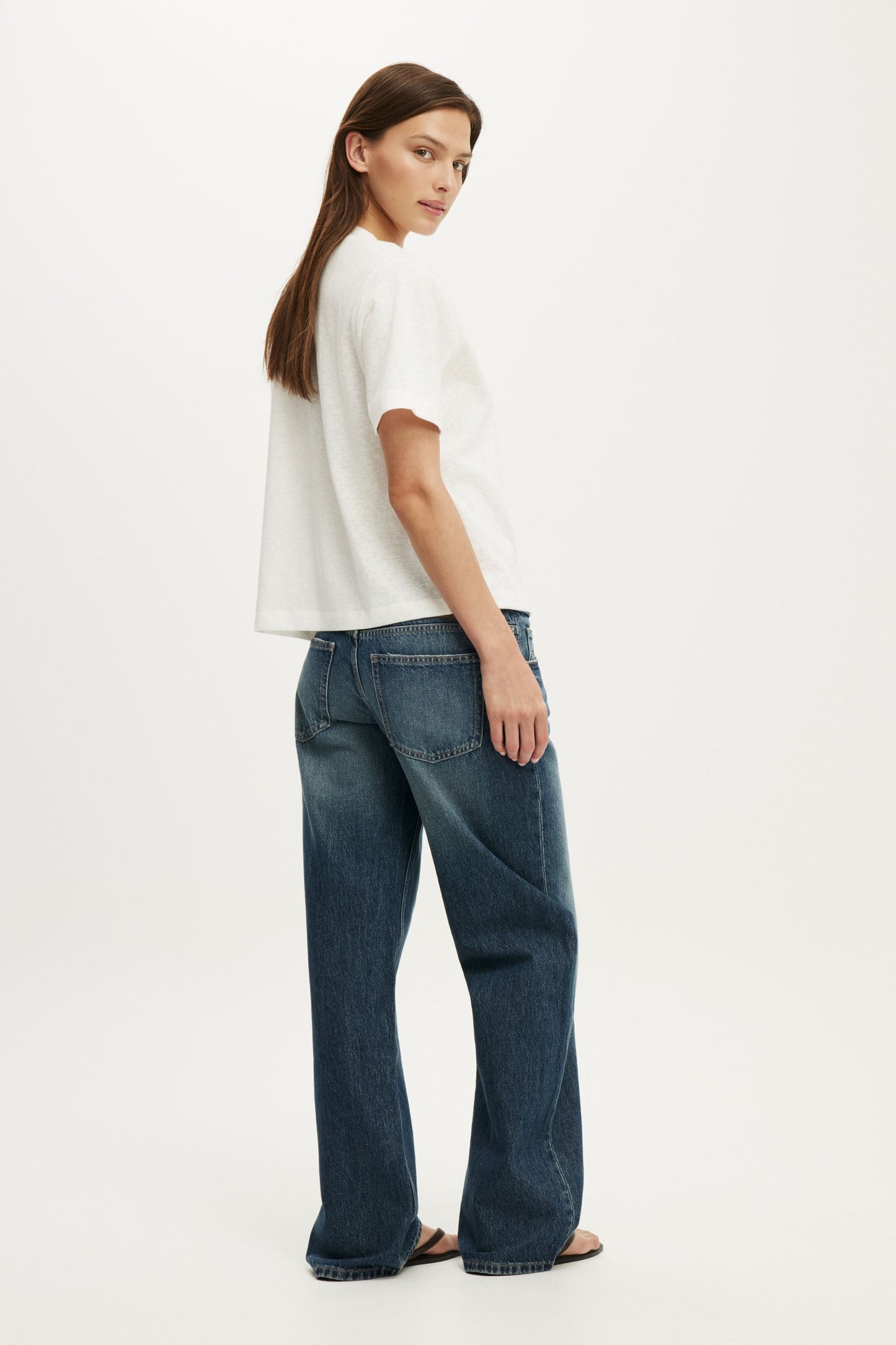 Low Rise Straight Jean