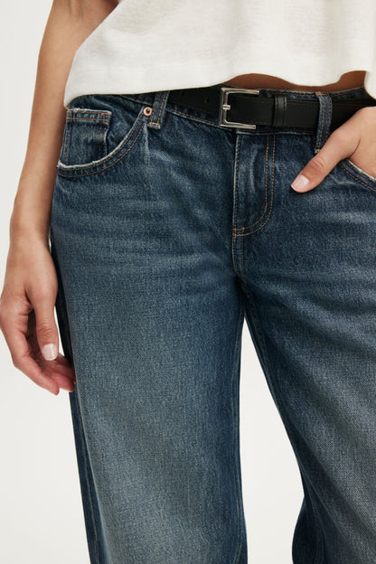 Low Rise Straight Jean