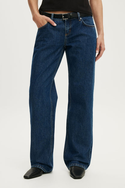Low Rise Straight Jean