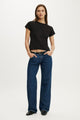 Low Rise Straight Jean
