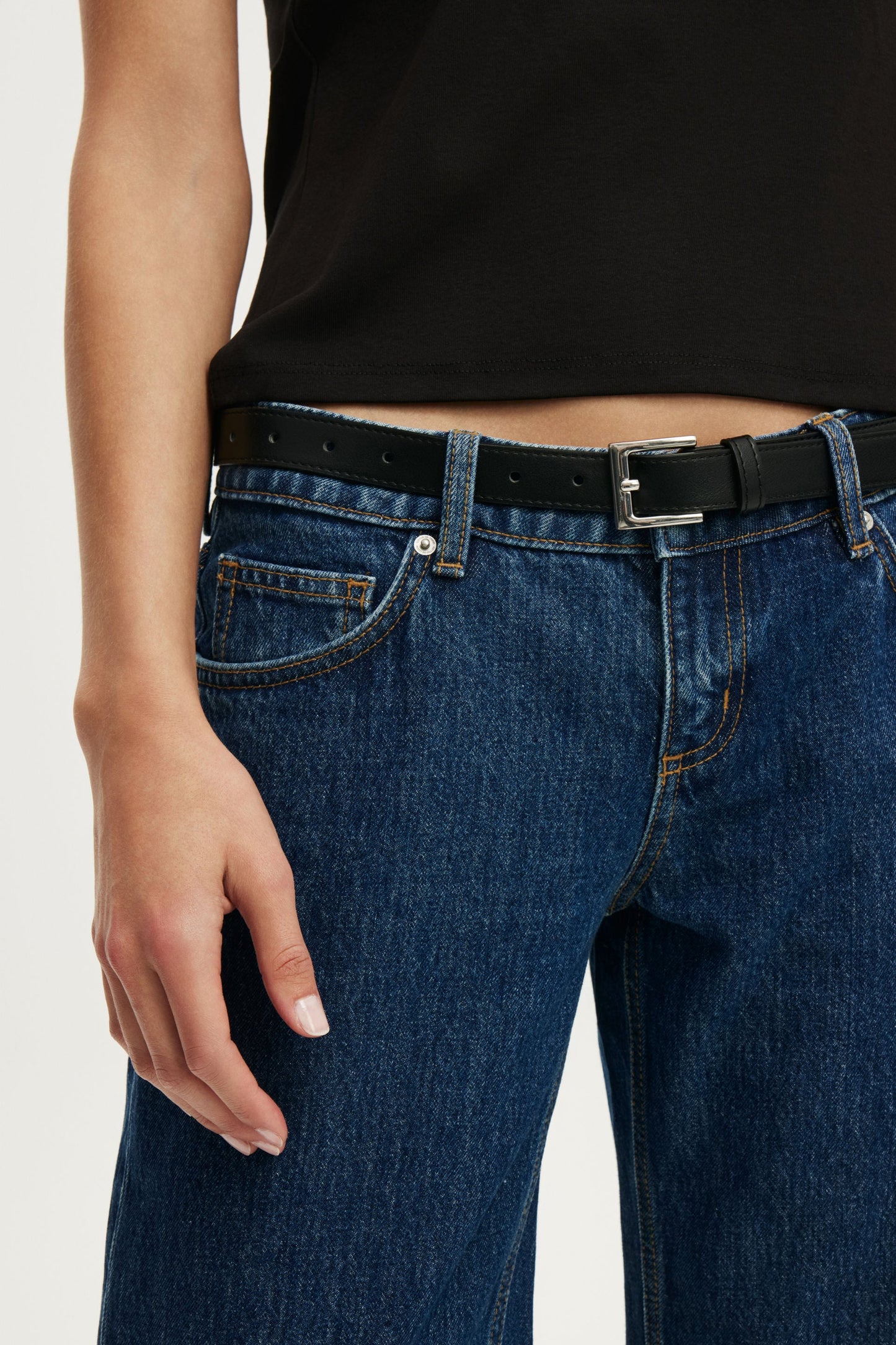 Low Rise Straight Jean