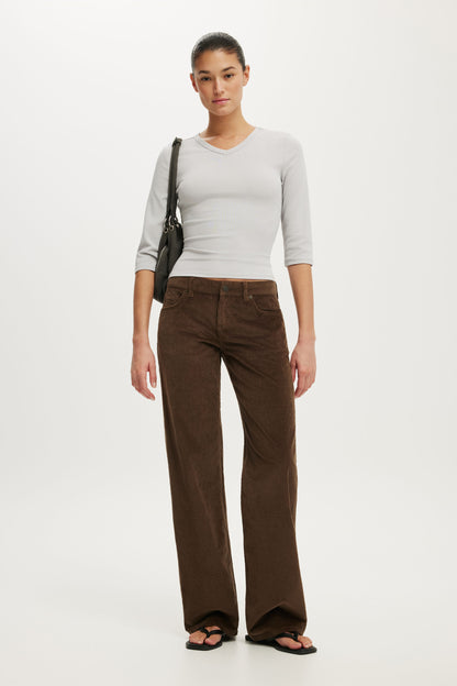 Low Rise Straight Jean