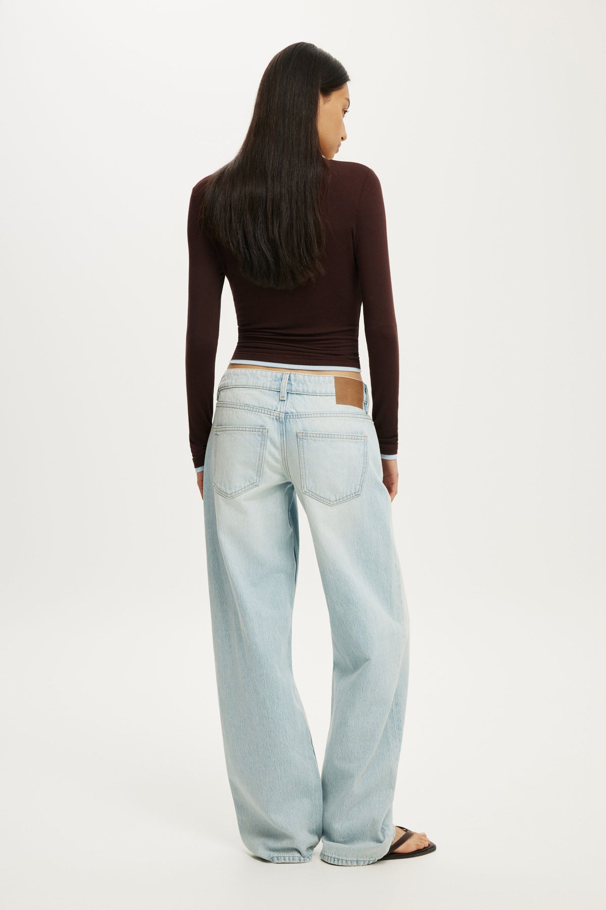 Low Rise Straight Jean