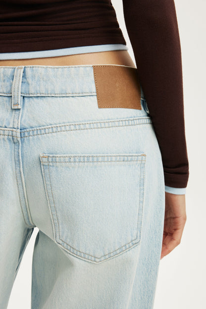 Low Rise Straight Jean