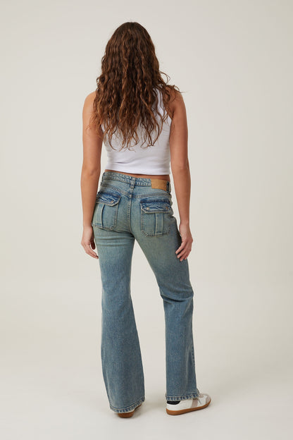 Stretch Bootcut Flare Jean