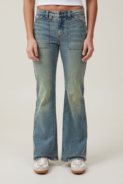 Stretch Bootcut Flare Jean