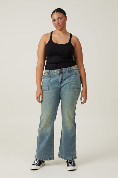 Stretch Bootcut Flare Jean