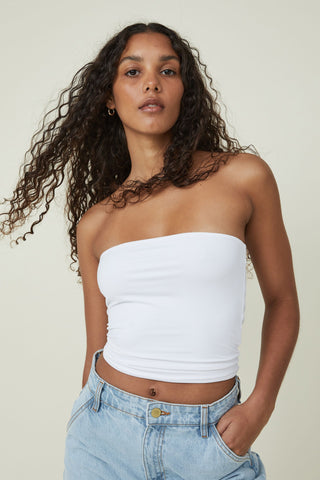 Sculpted Tube Top