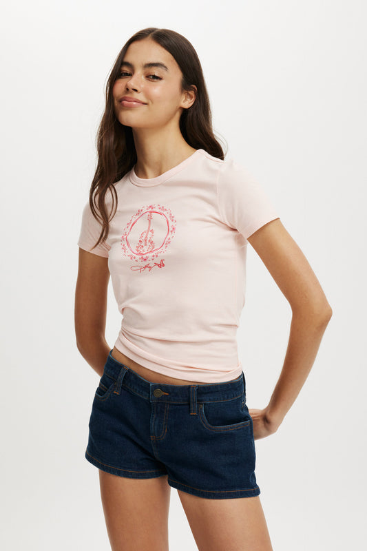Dolly Parton Fitted Longline Tee