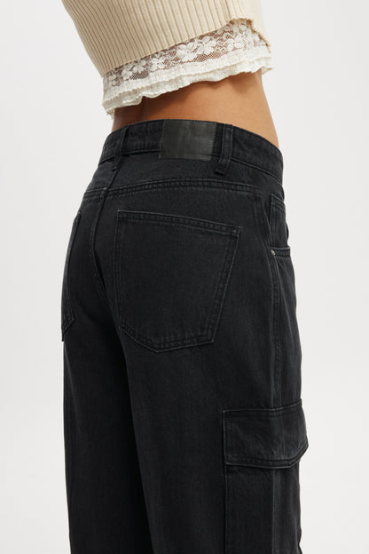Cargo Wide Leg Jean