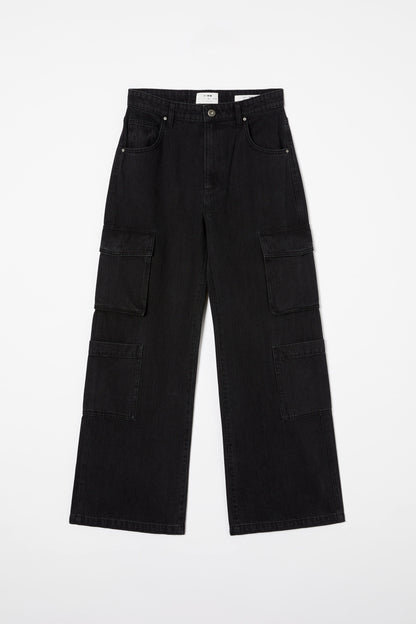 Cargo Wide Leg Jean