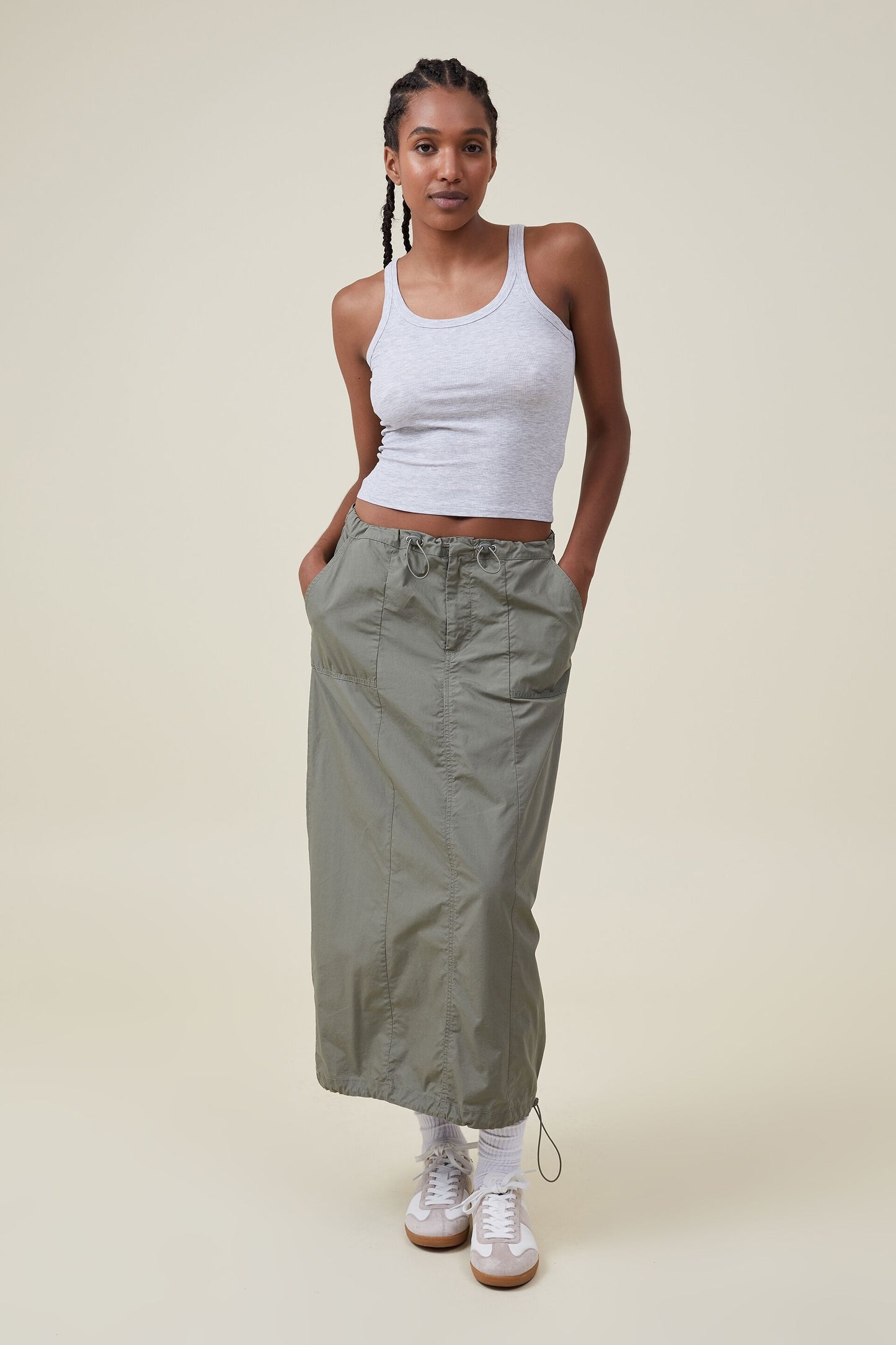 Staple Rib Scoop Neck Tank