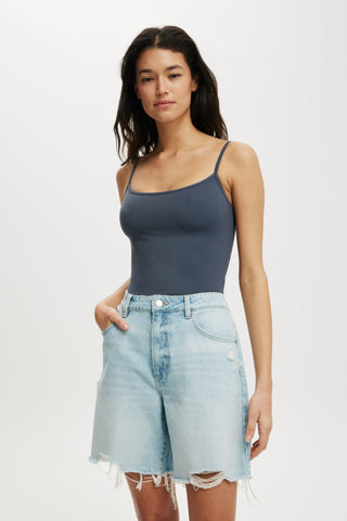 Relaxed Denim Short