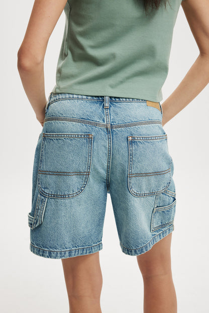 Relaxed Denim Short