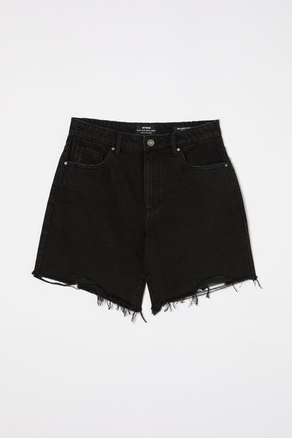 Relaxed Denim Short
