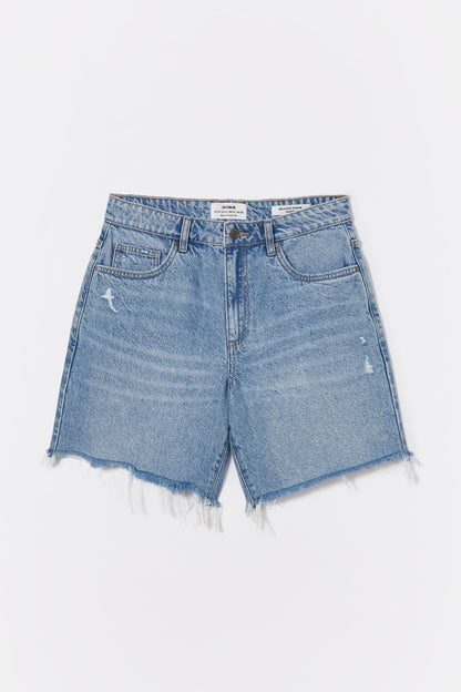 Relaxed Denim Short