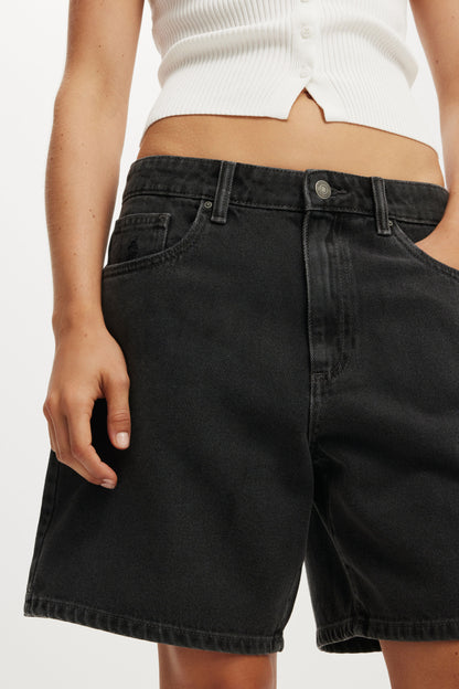 Relaxed Denim Short