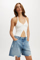 Relaxed Denim Short