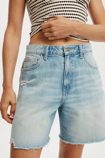 Relaxed Denim Short