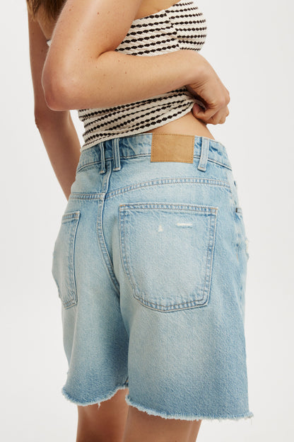 Relaxed Denim Short