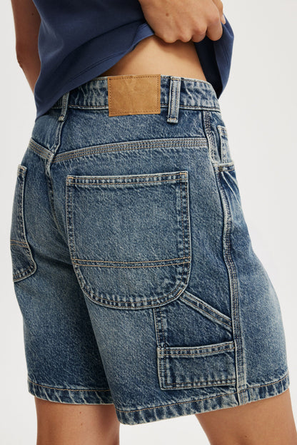 Relaxed Denim Short