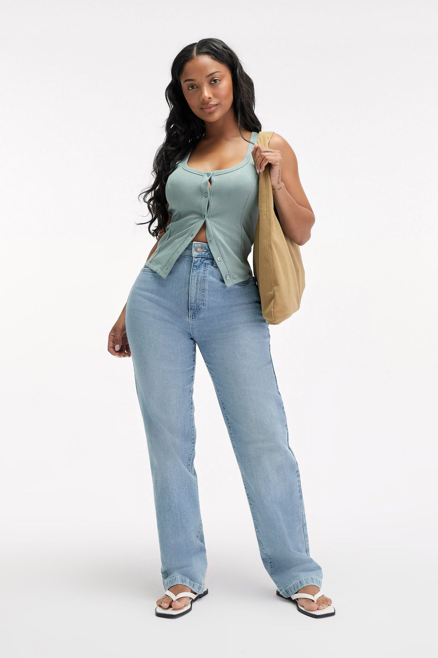 Curvy Stretch Straight Jean