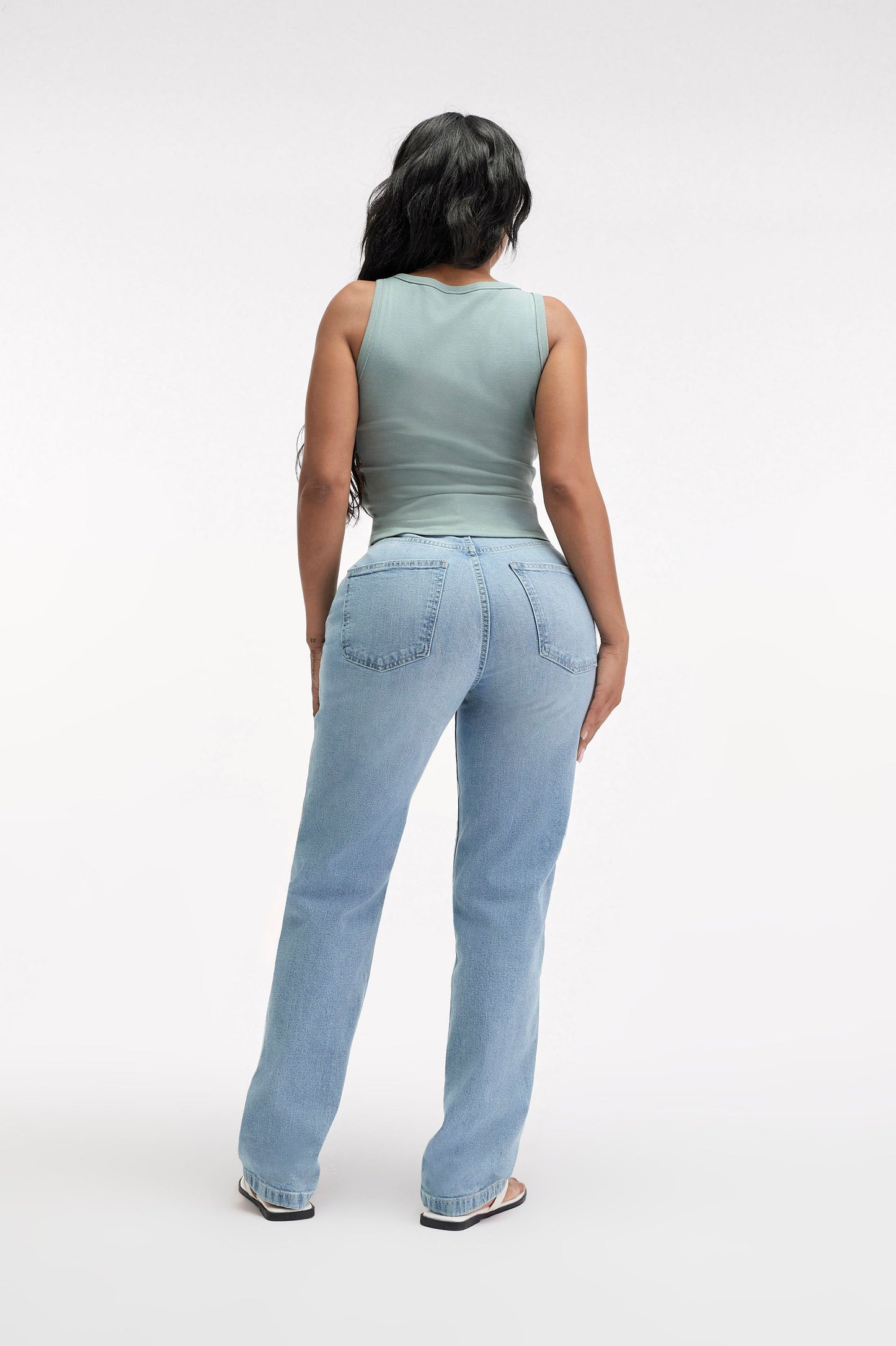 Curvy Stretch Straight Jean